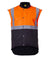 caution-day-night-oilskin-vest-fleece-lined-PCO1340-yellow-brown