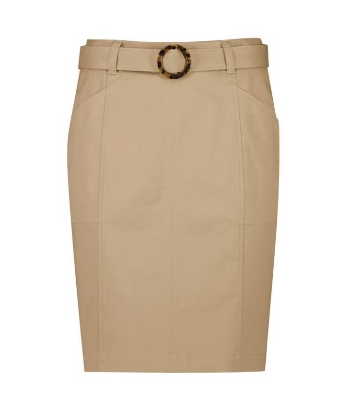 worn-navy-biz-collection-TRAVELLER-WOMENS-Skirt-belt-RGs264-uniform