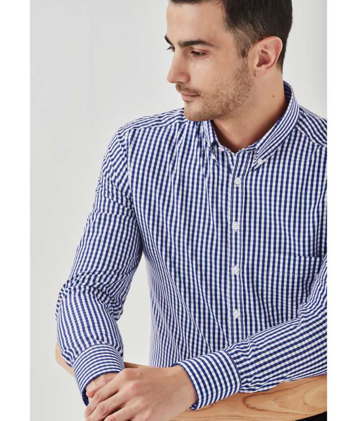 43420-biz-corporate-mens-springfield-cotton-long-sleeve-shirt-navy