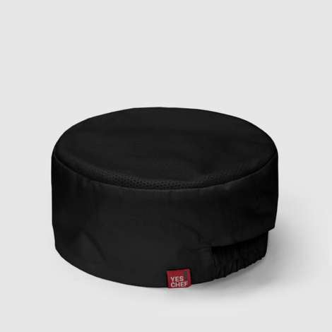Mesh Flat Top Chef Cap