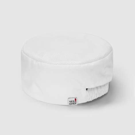 Mesh Flat Top Chef Cap