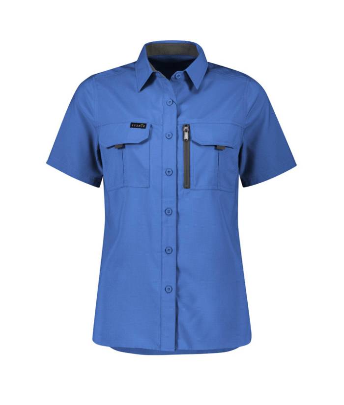 Bisley Women's Short Sleeve Chambray Shirt