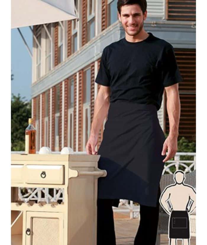 bocini-waist-apron-WA0678-black-hospitality