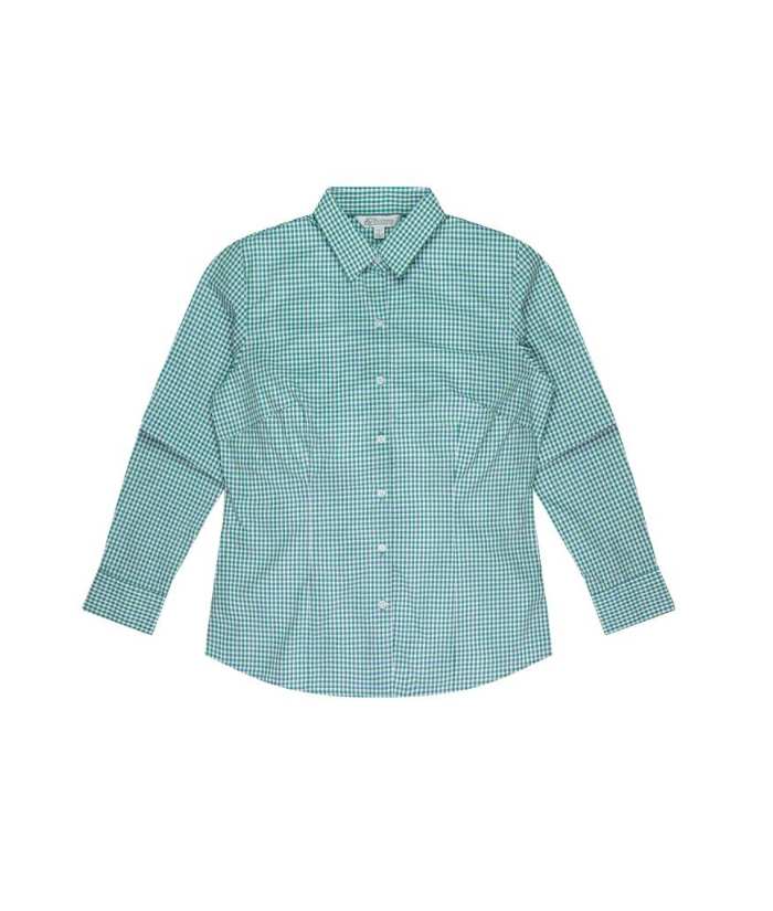 aussie-pacific-ladies-epsom-long-sleeve-shirt-2907l-uniform-check