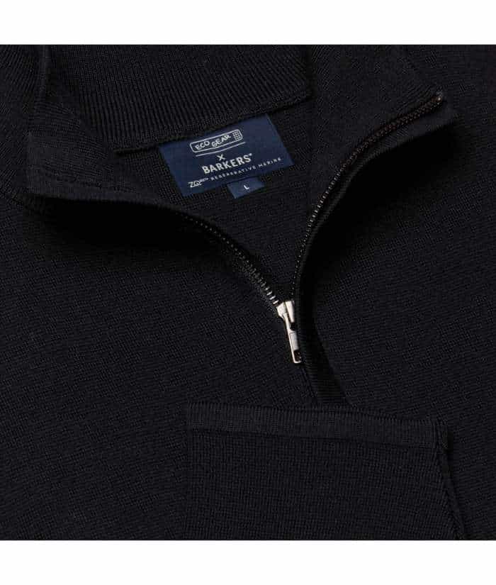 Mens Barkers Highlander ZQ Merino Zip Pullover - BrandwearNZ