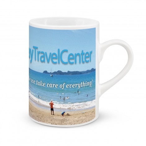 300ml Green Sorrento Coffee Mug  Promotional & Printed Reusable