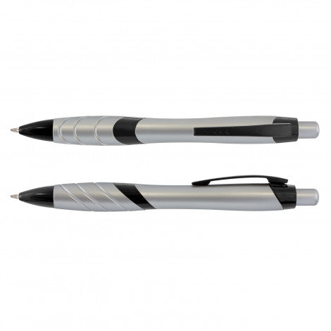 trends-collection-borg-plastic-pen-108043-silver-pink-purple-dark-green-light-blue-white