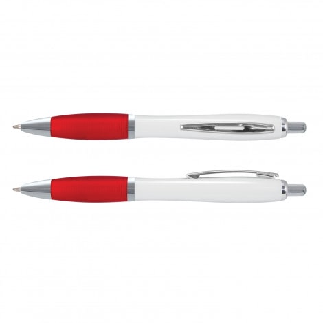 Vistro White Barrel Pen