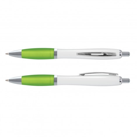 Vistro White Barrel Pen