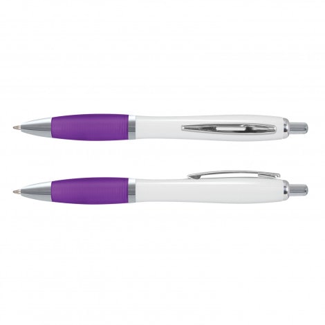 Vistro White Barrel Pen
