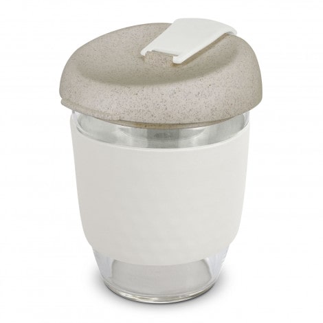 Stellar Natura Reusable Glass Coffee Cup - 250ml &amp; 350ml