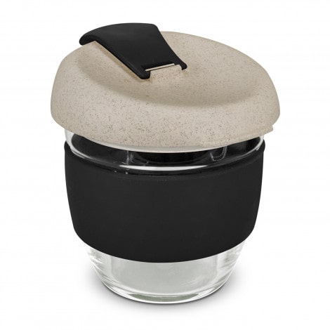 Stellar Natura Reusable Glass Coffee Cup - 250ml &amp; 350ml