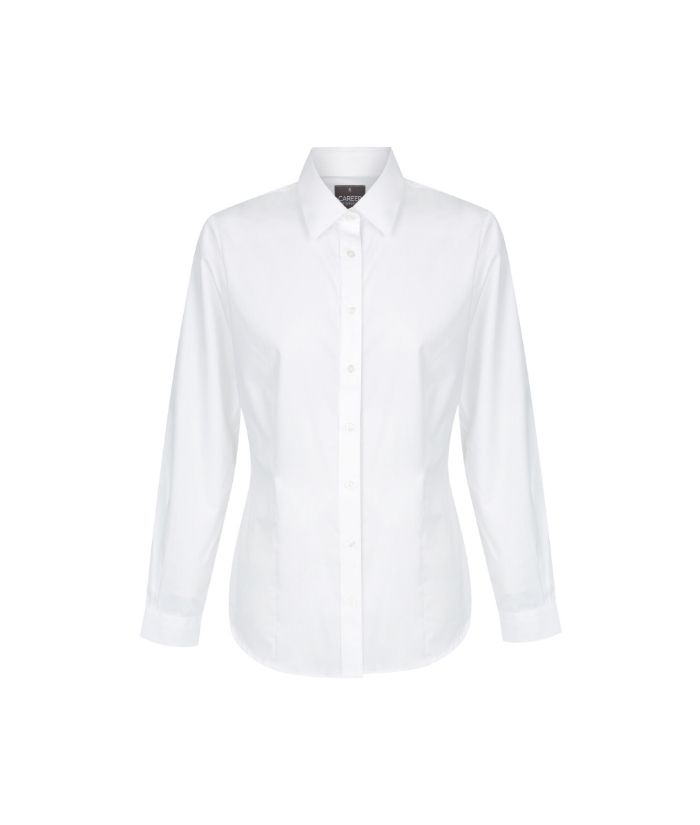 Nicholson Premium Poplin, Womens Long Sleeve Shirt
