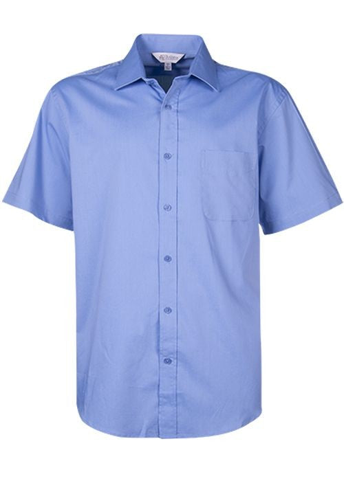 Mens Mosman Short Sleeve Shirt-1903s-aussie-pacific