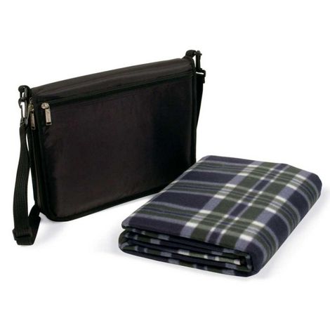 2-in-1-leisure-mate-check-fleece-picnic-rug-blanket_cushion-b76-black-green-white-bag-black