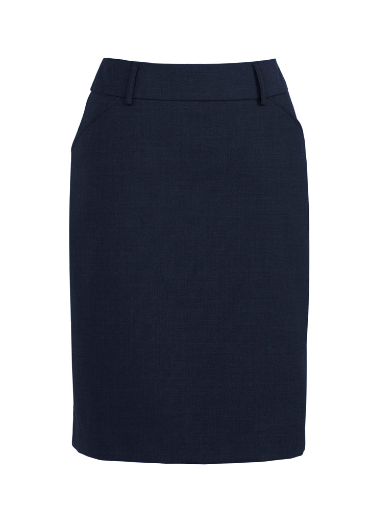 Womens Multi Pleat Skirt - Wool Blend