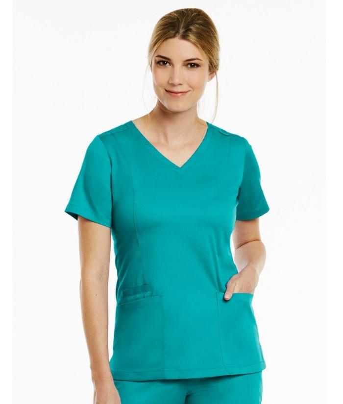 Matrix Double V-Neck Top