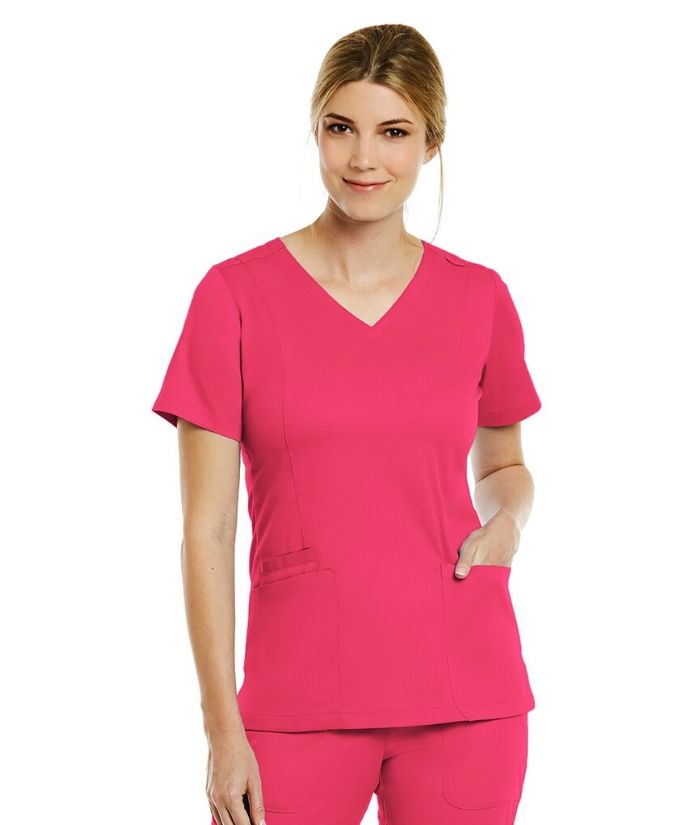 Matrix Double V-Neck Top