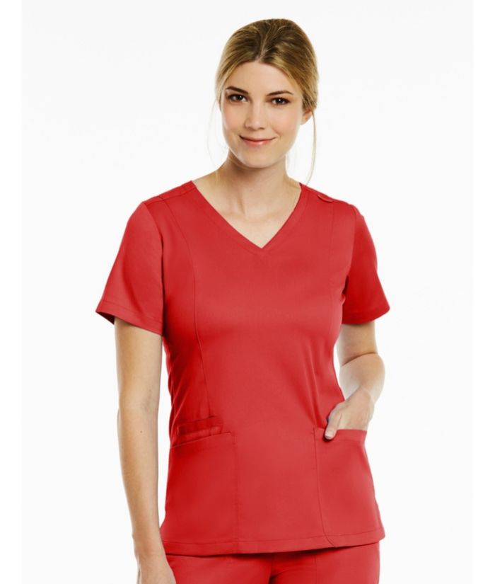 Matrix Double V-Neck Top