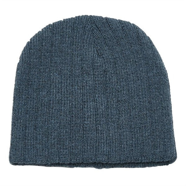 beanies-nz-4455-Heather-navy-Cable-Beanie-LegendLife