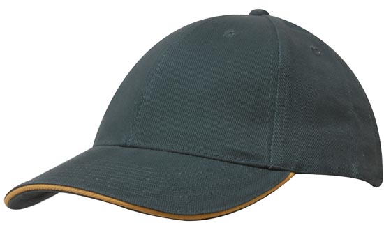 Brushed Heavy Cotton with Sandwich Trim Cap