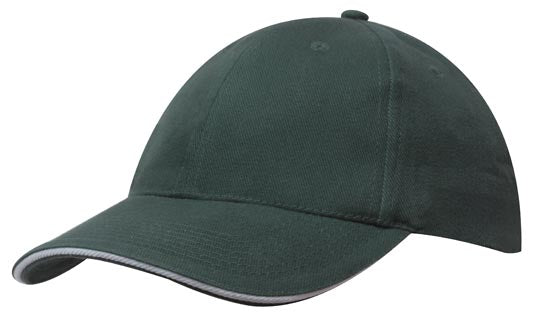 Brushed Heavy Cotton with Sandwich Trim Cap