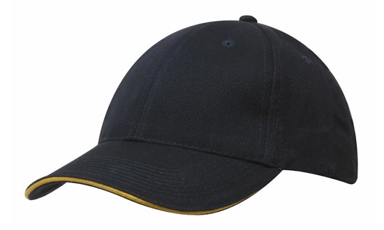 Brushed Heavy Cotton with Sandwich Trim Cap