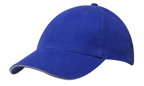 Brushed Heavy Cotton with Sandwich Trim Cap