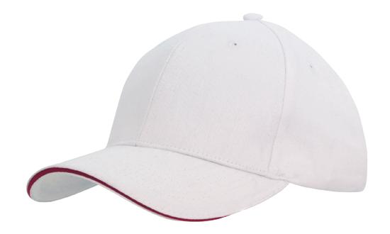 Brushed Heavy Cotton with Sandwich Trim Cap