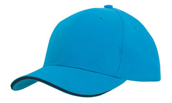 Brushed Heavy Cotton with Sandwich Trim Cap