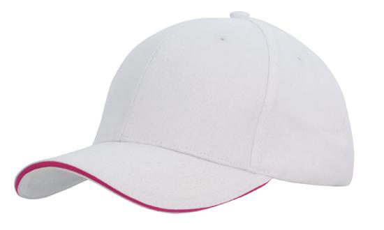 Brushed Heavy Cotton with Sandwich Trim Cap