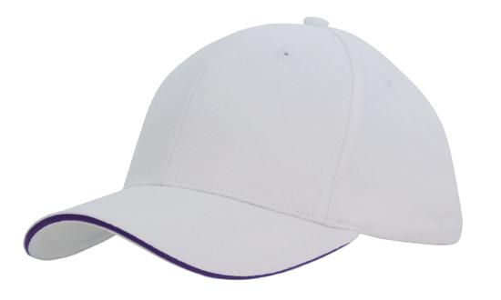 Brushed Heavy Cotton with Sandwich Trim Cap
