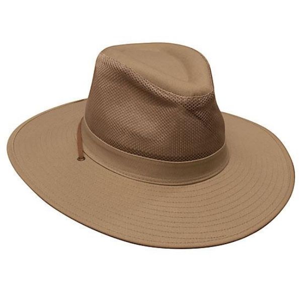 Safari Cotton Twill &amp; Mesh Hat