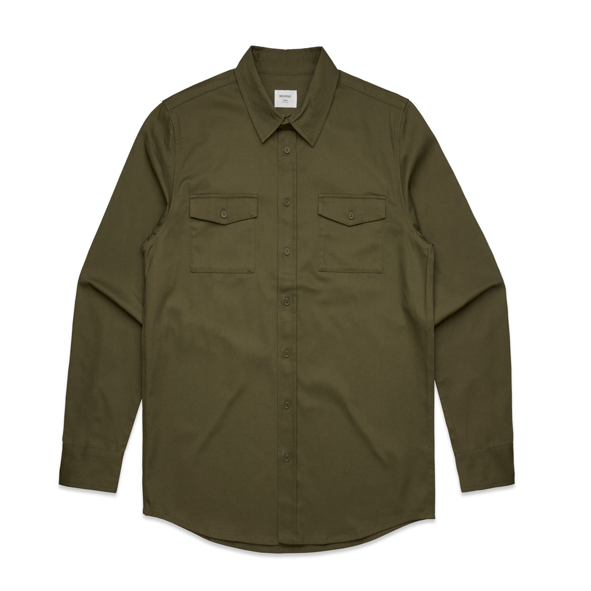 Mens Military Long Sleeve Shirt