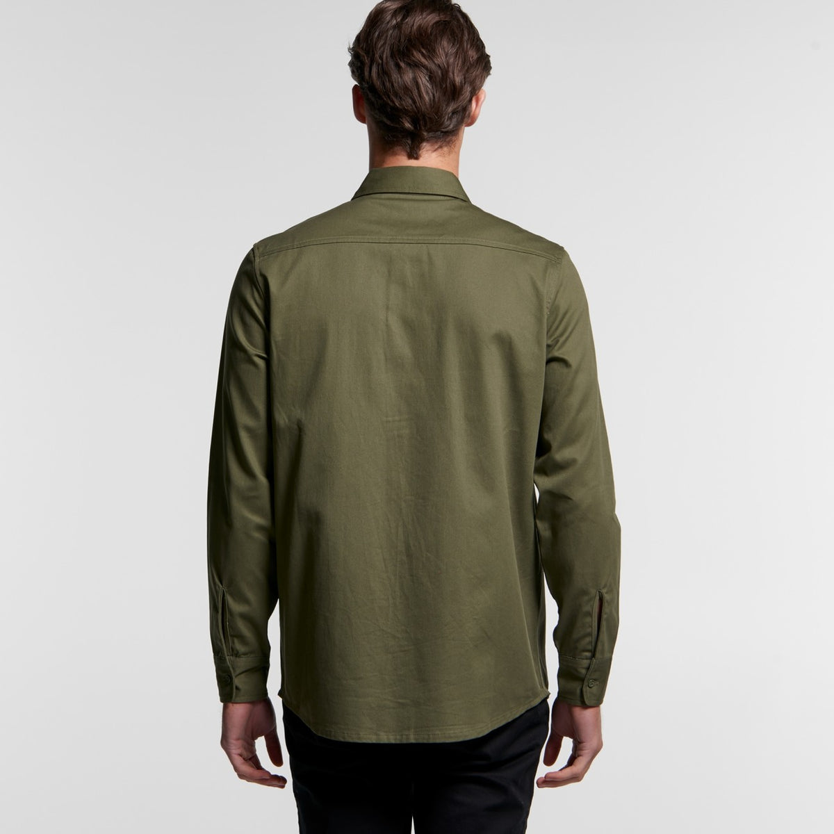 Mens Military Long Sleeve Shirt