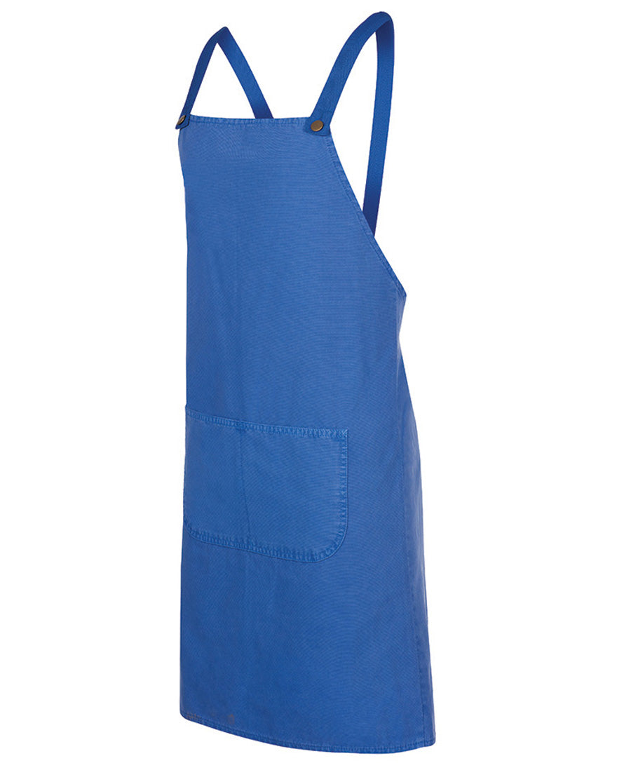 Canvas Cross Back Apron, 85cm L x 78cm W - without straps