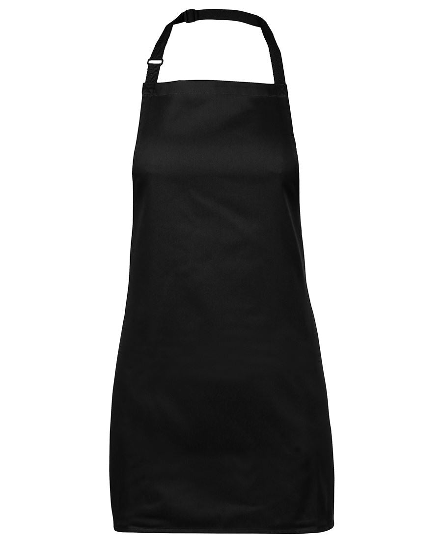 aprons-nz-apron-5pc-no-pocket-bib-black-cafe-kitchen-chefs