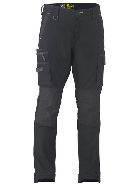 Mens Casual Combat Multi Pockets Trousers Sport Elastic Waist Cargo Pants  Zipper | eBay