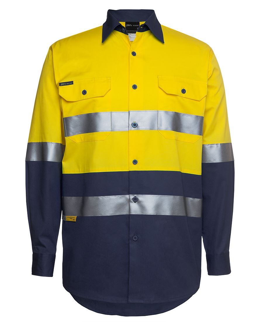 Yellow hi clearance vis work shirts