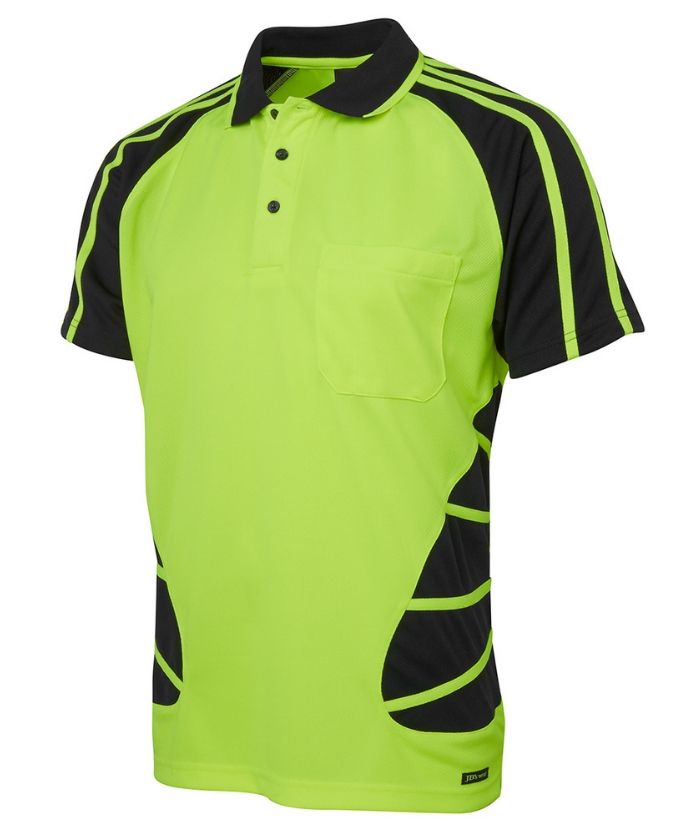 jb&#39;s-hi-vis-short-sleeve-spider-polo-day-only-6HSP-trade-workwear
