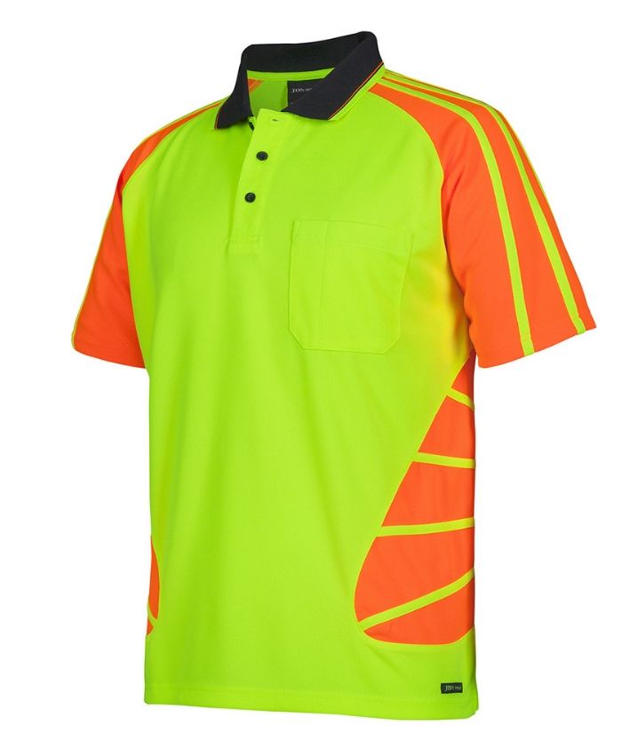 Hi Vis S/S Spider Polo