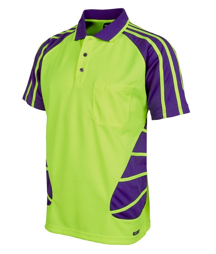 Hi Vis S/S Spider Polo