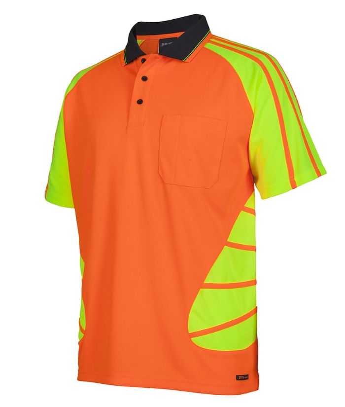 Hi Vis S/S Spider Polo