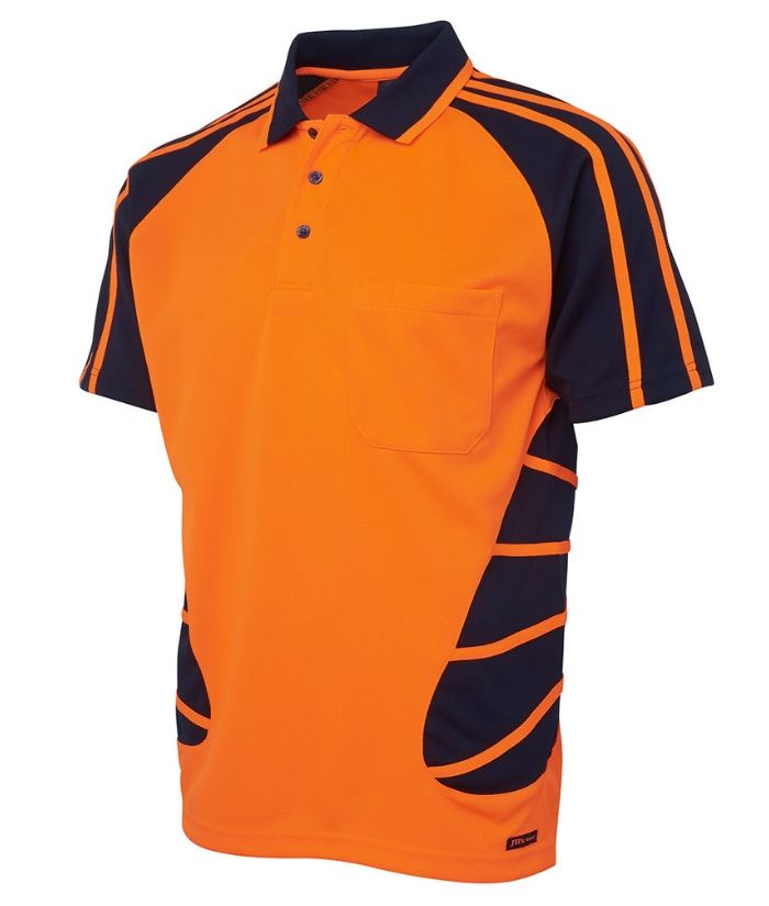 Hi Vis S/S Spider Polo