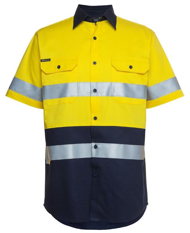 workwear-shirts-6hss Hi Vis S/S (D+N) 190G Shirt