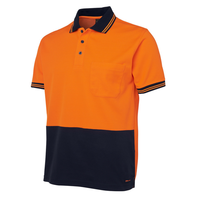 Hi Vis Cotton Back Polo-6hps