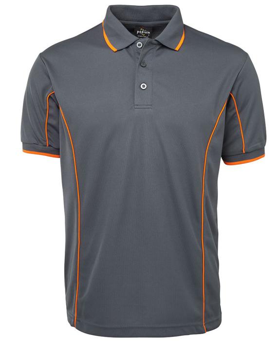 Piping Short Sleeve Polo