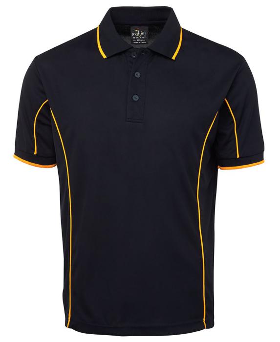 Piping Short Sleeve Polo