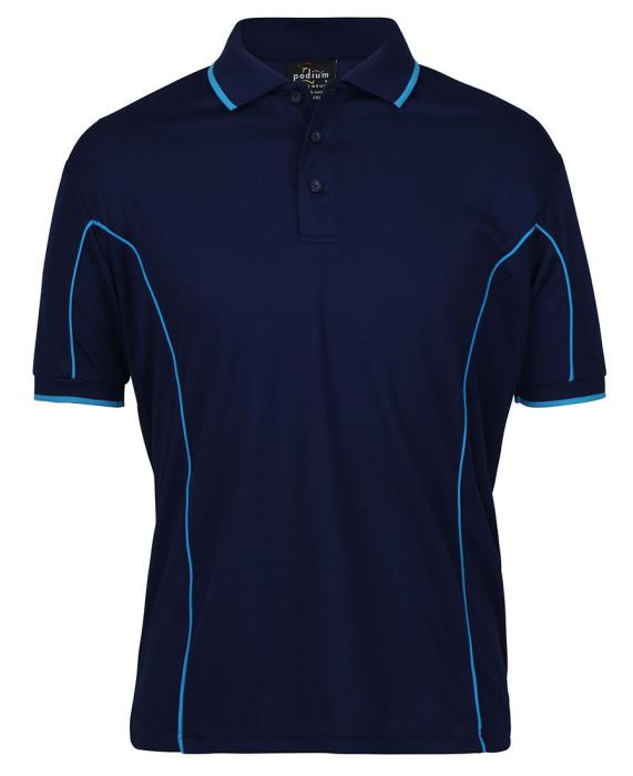 Piping Short Sleeve Polo