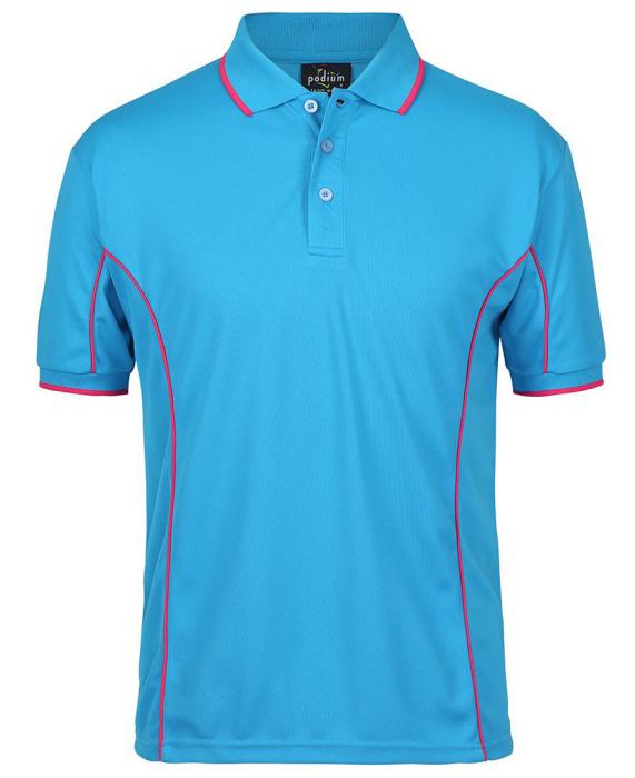 Piping Short Sleeve Polo